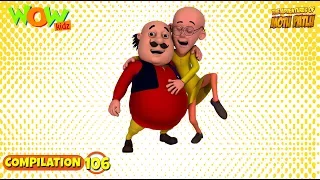 Motu Patlu - Non stop 3 episodes | 3D Animation for kids - #106