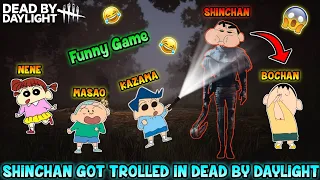 Shinchan friends trolling him in dead by daylight 😂🔥 | shinchan became killer 😈🔥 | horror game 👻