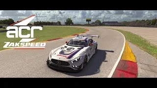 Blancpain Sprint Series BSS - iRacing around Road America in Mercedes AMG GT3 - Setup Test and Race