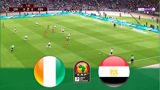 Highlights Côte d'ivoire v Egypt | TotalEnergies AFCON 2021 | Realistic Gameplay