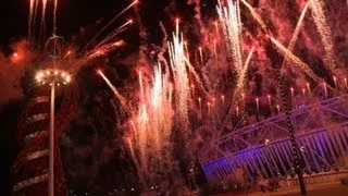 Fireworks close London 2012 opening spectacular