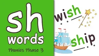 'sh' Words | Blending Phonics Phase 3