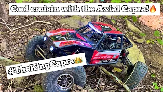 (#TheKingCapra) What an amazing RC, Axial Capra 4WS!