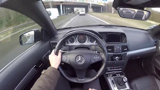 Mercedes-Benz E350 CDI Cabrio (2010) - POV Drive