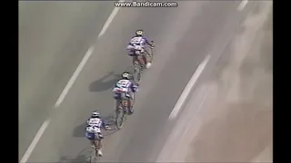 Paris Roubaix 1996 - le triplé Mapei GB et premier succès de Johan Museeuw