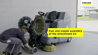 How to use the vacuum sweeper KM 100 120 R Bp