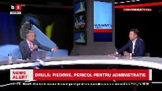 ACTUALITATEA CU TUDOR MUȘAT. CĂTĂLIN DRULĂ (USR), ÎN STUDIOUL  B1TV  P1/2