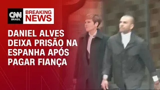 Daniel Alves deixa prisão na Espanha após pagar fiança | BRASIL MEIO-DIA