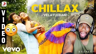 Velayudham - Chillax Video | Vijay, Hansika | Vijay Antony (REACTION)