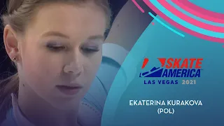 Ekaterina Kurakova (POL) | Women FS | Guaranteed Rate Skate America 2021 | #GPFigure