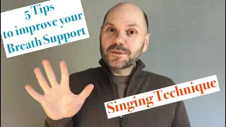 5 Tips to improve your Breath Support - with Opera Singer and Voice Teacher Gerald Thompson