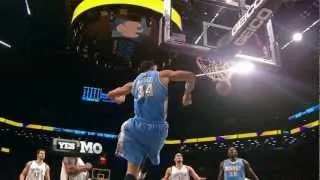 McGee climbs the 'imaginary ladder' for the slam!