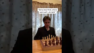 Excuse me for a second... and he became GM Hikaru Nakamura