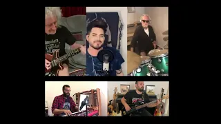 We Are The Champions - Lockdown Jam with Queen +Adam Lambert - Gabriele Pedranghelu & Gavino Salaris