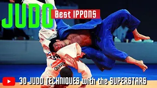 Judo / Дзюдо - 30 JUDO TECHNIQUES with the SUPERSTARS / BEST IPPONS / ВИДЕО АРХИВ - 1