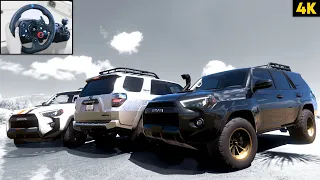 DESERT OFF-ROAD CONVOY - 2019 Toyota 4Runner TRD Pro | Forza Horizon 5 | Logitech G29 Gameplay