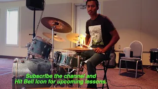 learn how to play drum in Nepali ||drum lesson 1 for beginners||