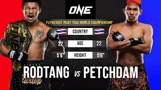 EPIC MUAY THAI SLUGFEST 👊🔥 Rodtang vs. Petchdam Full Fight