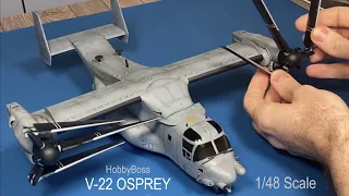 V 22 OSPREY 1/48 Scale Model