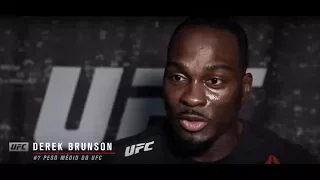 UFC SP: Entrevista de backstage com Derek Brunson