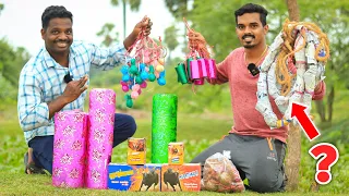 Crazy Testing Dangerous Crackers | New Monster Crackers | Nattu Vedi Testing | Creative Experiment