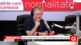 România în Direct: Cazul Cîrstoiu. Ar trebui ca medicii să aleagă între stat şi privat?