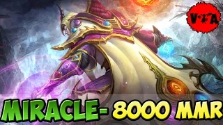 Dota 2 - Miracle- 8000 MMR Plays Party | Invoker | vol #9 - Ranked Match