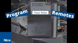 how to program a remote onto a Drive 500_600 Gate Motor