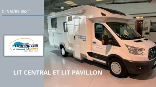 CI NACRE 65 XT 5 PLACES C.G / LIT CENTRAL ET LIT DE PAVILLON DE 2015