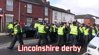 Lincolnshire derby (Lincoln City - Grimsby Town)