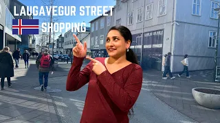 LAUGAVEGUR STREET SHOPPING IN REYKJAVIK, ICELAND | Durga's Delight s & Delights | 2024