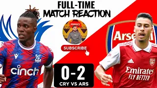 CRYSTAL PALACE 0-2 ARSENAL POST MATCH REACTION | PREMIER LEAGUE OPENER