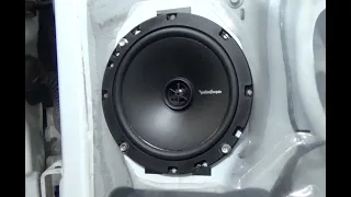 Installing Front Door Speakers  -  2004 Chevy Silverado