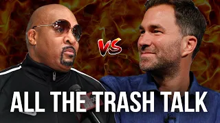 Eddie Hearn & Leonard Ellerbe trash talking each other for 19 minutes