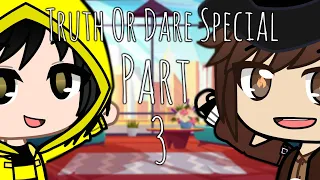 Truth Or Dare Special Part 3 | ft. Little Nightmares characters (contains lots of Monix) Gacha Club