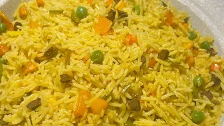 How to make the perfect Nigerian fried rice/ fried rice recipe/ step by step fried rice
