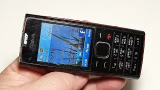 NOKIA X2-00 BLACK/RED ОРИГИНАЛ. RM-618. Прошивка, снятие с пользовательского пароля, обзор