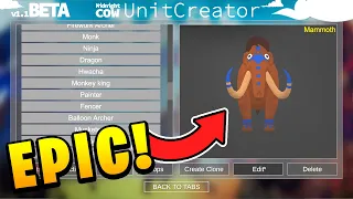 TABS - The UNIT CREATOR Can Do THIS! (Totally Accurate Battle Simulator Mod)