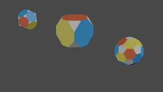 Platonic Solids - Regular and Semiregular Polyhedra