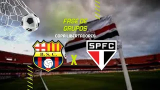 Barcelona-EQU x São Paulo - AO VIVO - 25/04/2024 - Libertadores