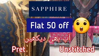 sapphire summer sale 2022 flat 50% 35%25% off| Sapphire sale today 2022| in just 800