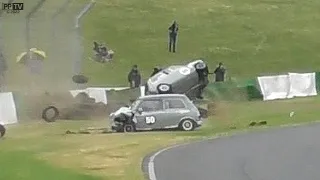 Mallory Park Crashes/Highlights, HRDC, 15/5/22