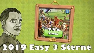 10 JAHRE JUBILÄUM CHALLENGE 2019  EASY 3 STERNE - CLASH OF CLANS