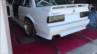 bmw e30 m20b25 Turbo 400hp *PURE SOUND* !