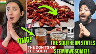 WHATTT!!??!! Indians React to South USA - The Don'ts of Visiting the South