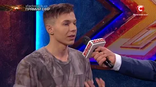 Миша Панчишин   И Хит ФМ  |Четвертый прямой эфир Х-фактор-8(02.12.2017)