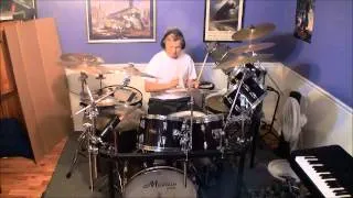 Walking on Sunshine drum cover