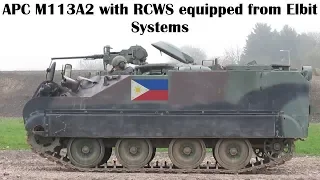 The Philippine Army receives additional APC M113A2 with RCWS equipped from Elbit Systems