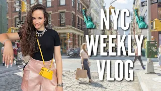 Settling in NYC Vlog - Unpacking, Furniture Disasters, First Event etc