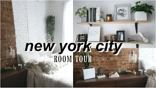 NYC Room Tour! Decorating on a Budget, Minimalist Vibes, & Living in Manhattan!